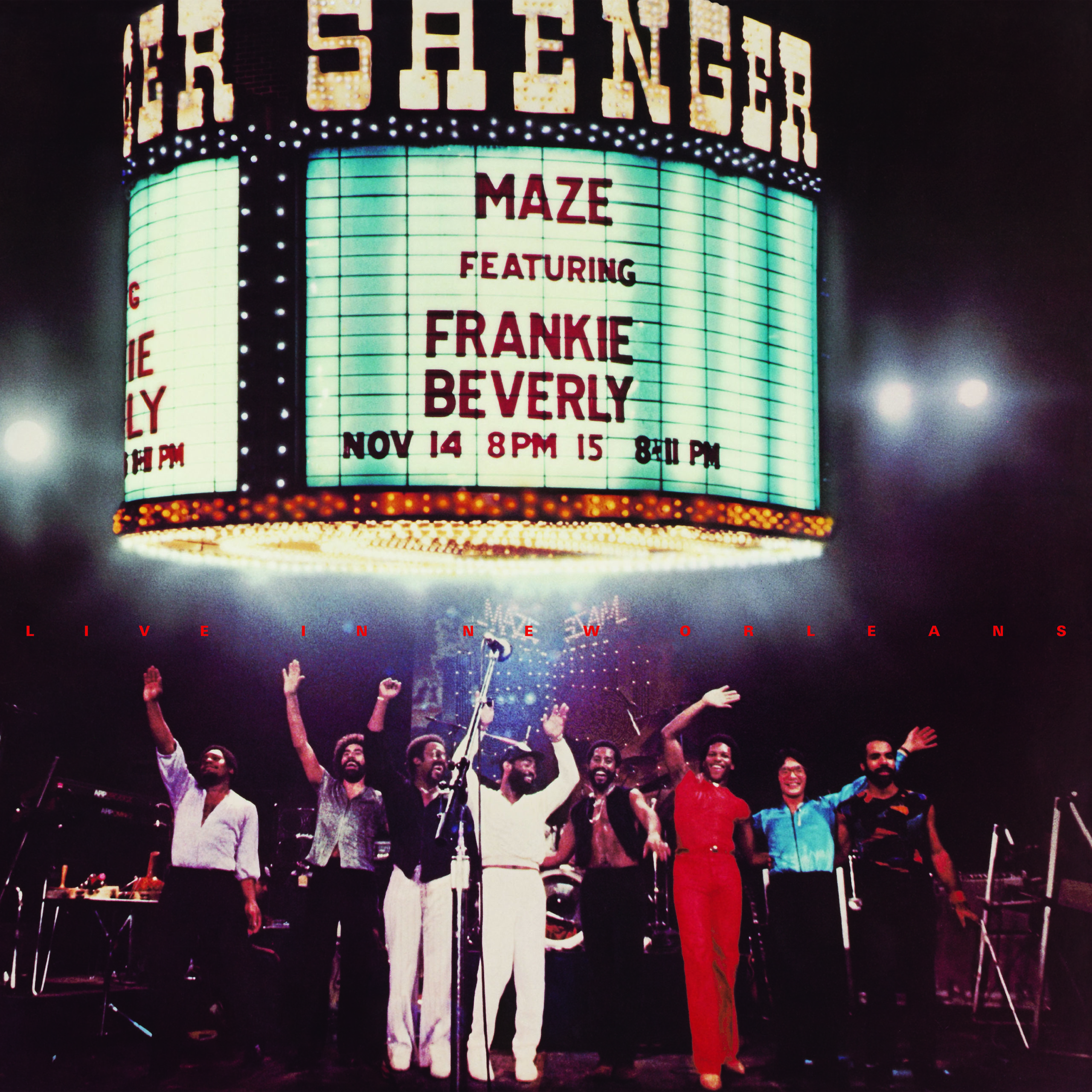 TVD Radar: Maze Featuring Frankie Beverly Live In New Orleans 2LP White ...