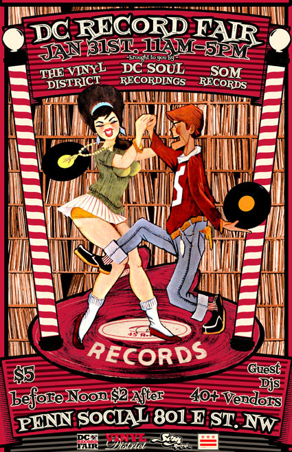 TODAY! The DC Record Fair returns to Penn Social, 1/31! - The Vinyl District