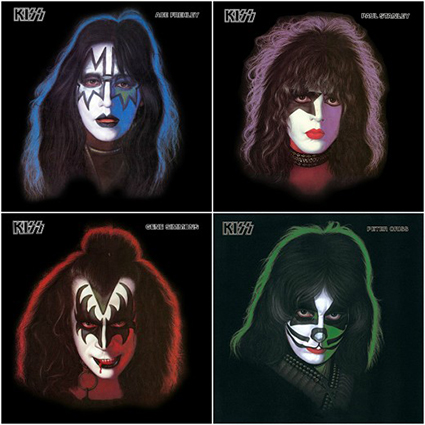 TVD Radar: KISS: The Solo Albums-40th Anniversary Collection 4-LP vinyl ...