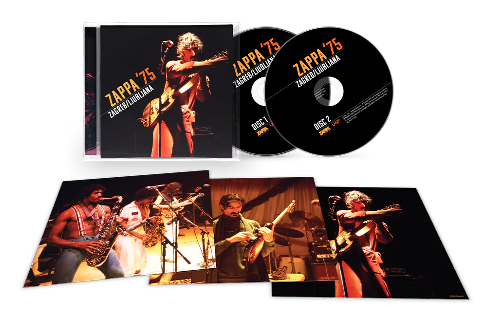 Demand It On Vinyl: Frank Zappa, Zappa ’75: Zagreb/Ljubljana 2CD In ...