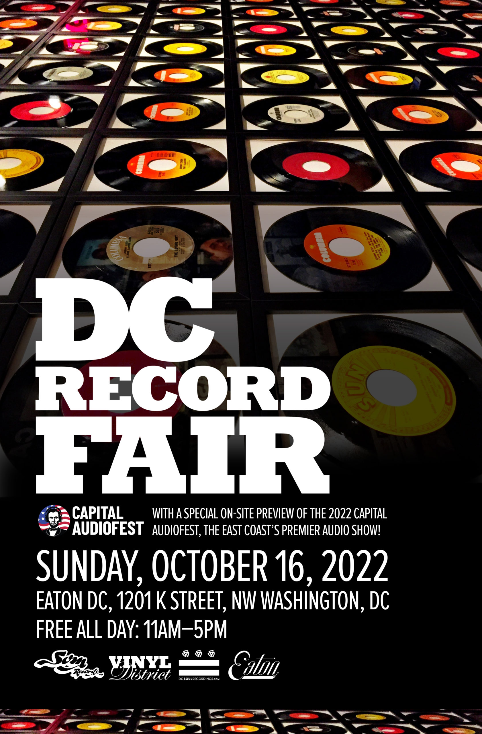 The DC Record Fair returns to the Eaton DC with a special Capital
