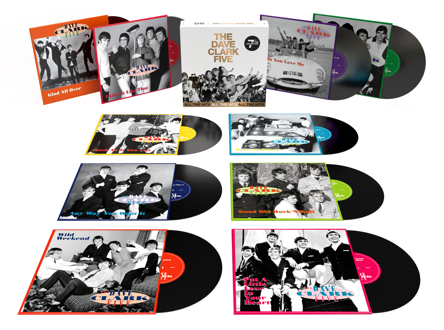 Graded On A Curve: The Dave Clark Five, All The Hits: The 7″ Collection